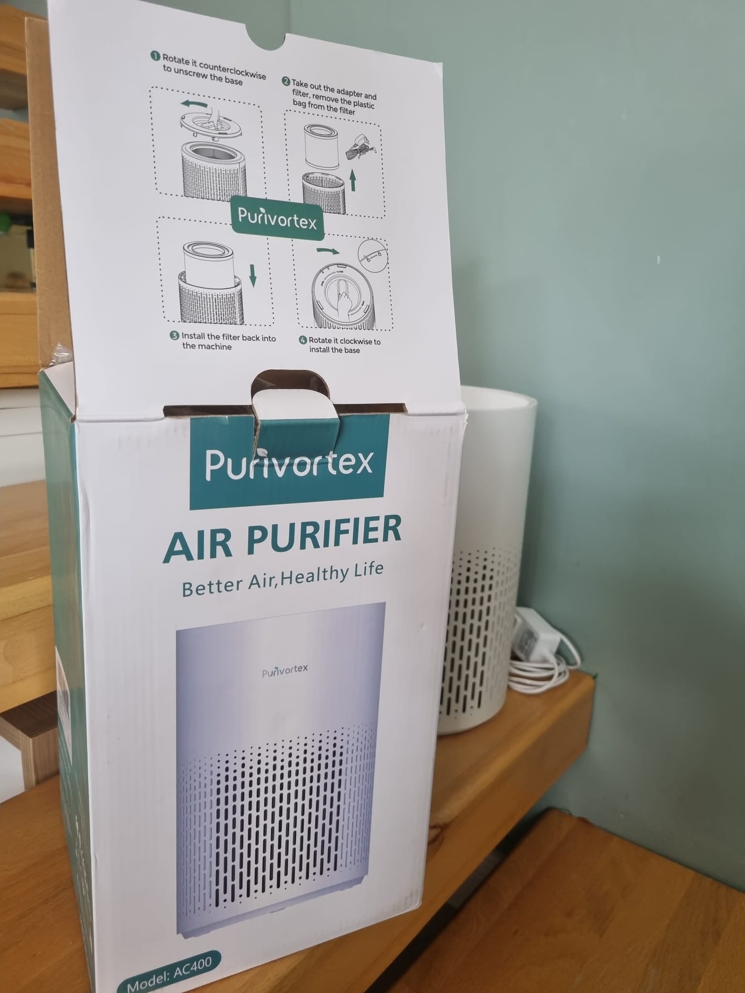 Purivortex AC400 Hava Temizleyici