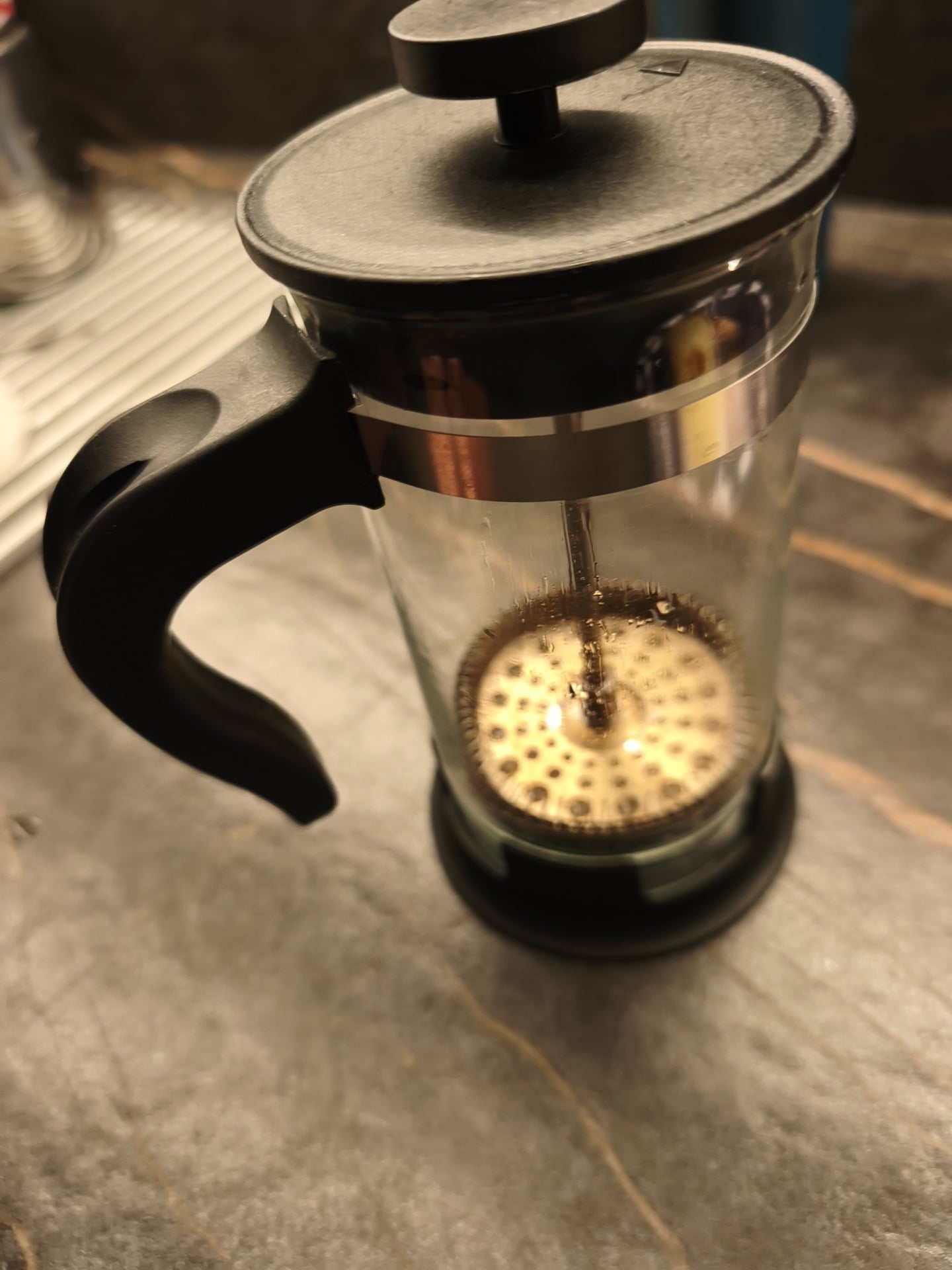 IKEA Upphetta French Press Siyah