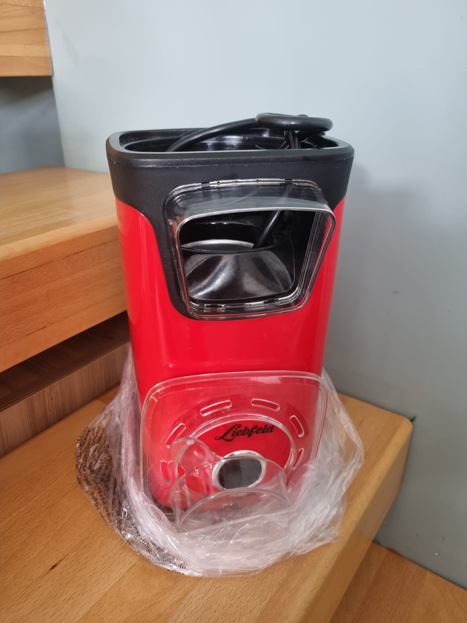 Liebfeld Kırmızı Mısır Patlatma Makinesi