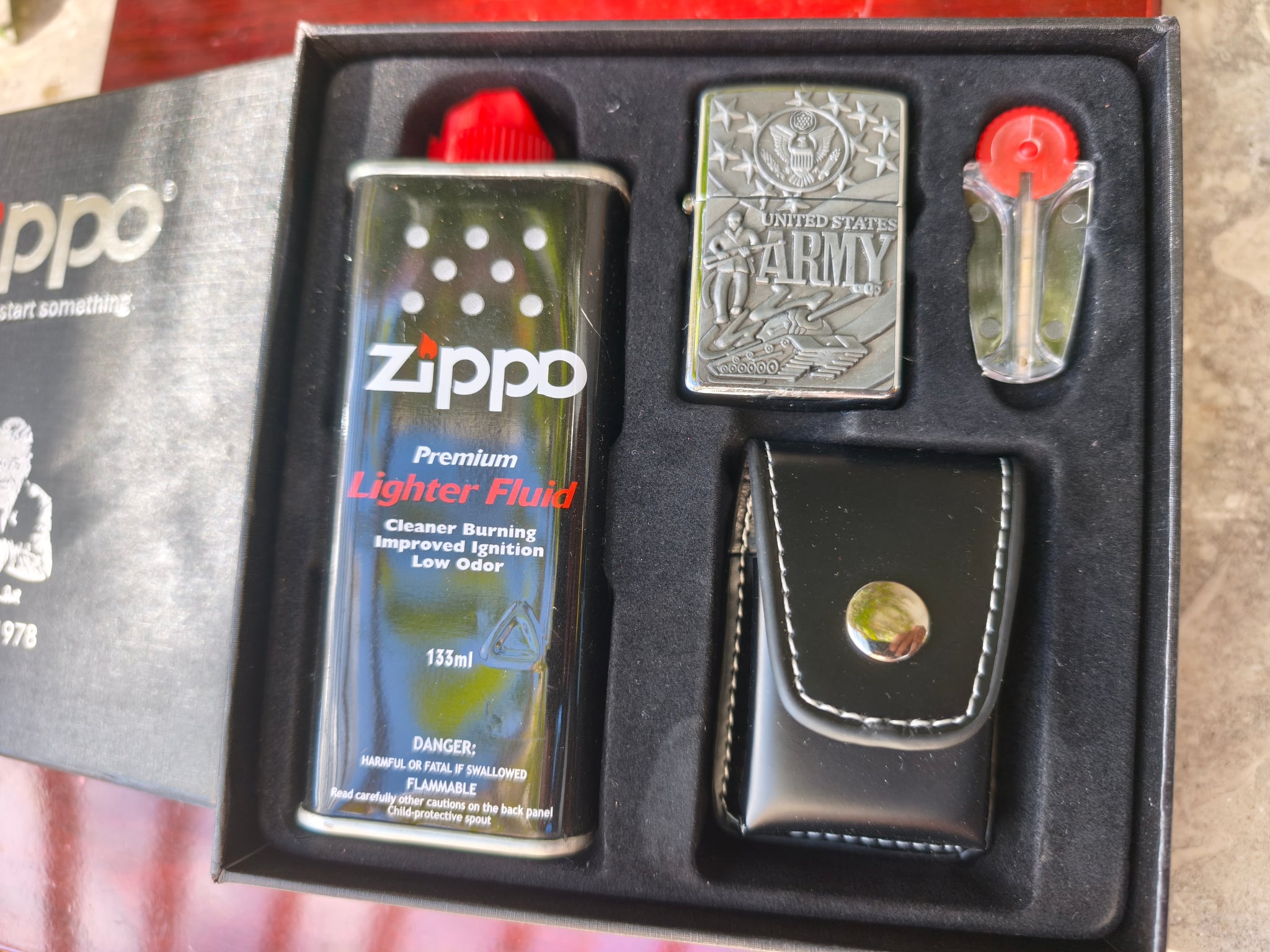 Zippo United States Army Hediye Seti